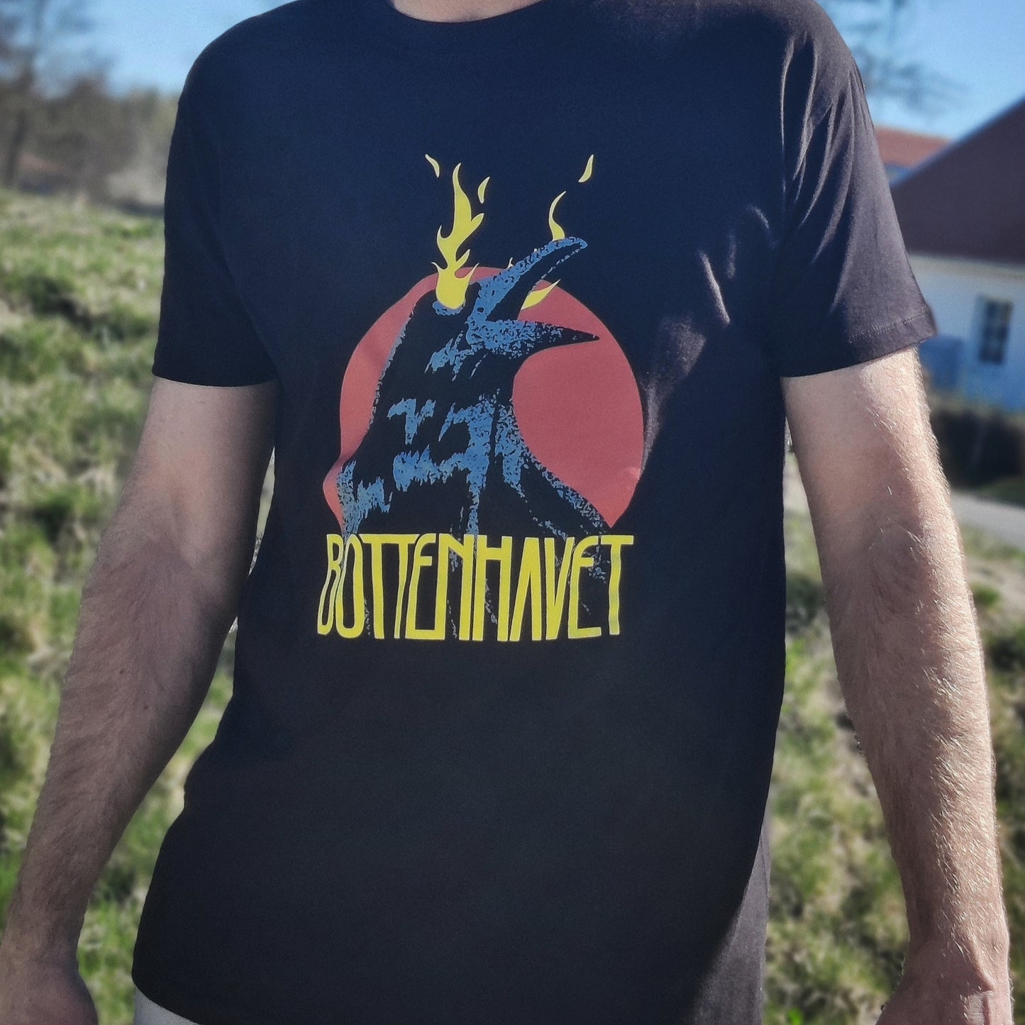 T-shirt 'Bird' - black