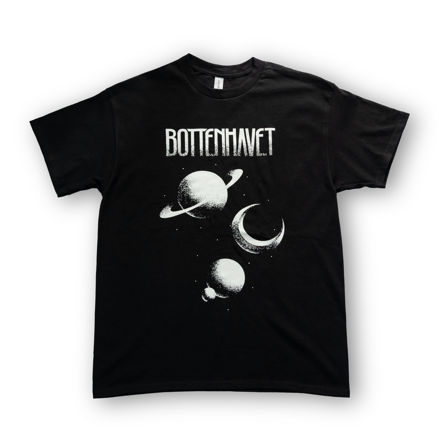 T-shirt 'Planets' black/white