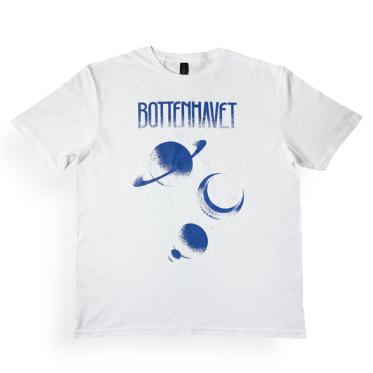 T-shirt 'Planets' white/blue