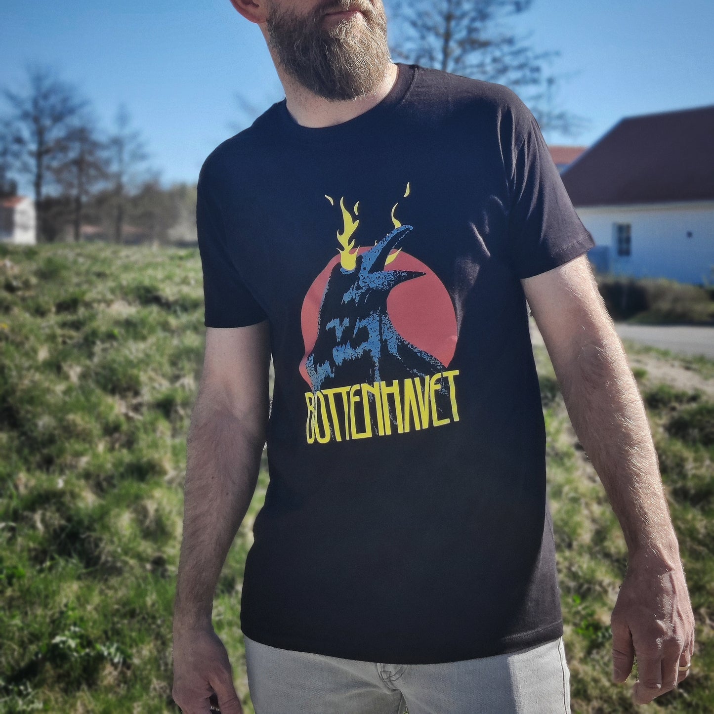 T-shirt 'Bird' - black